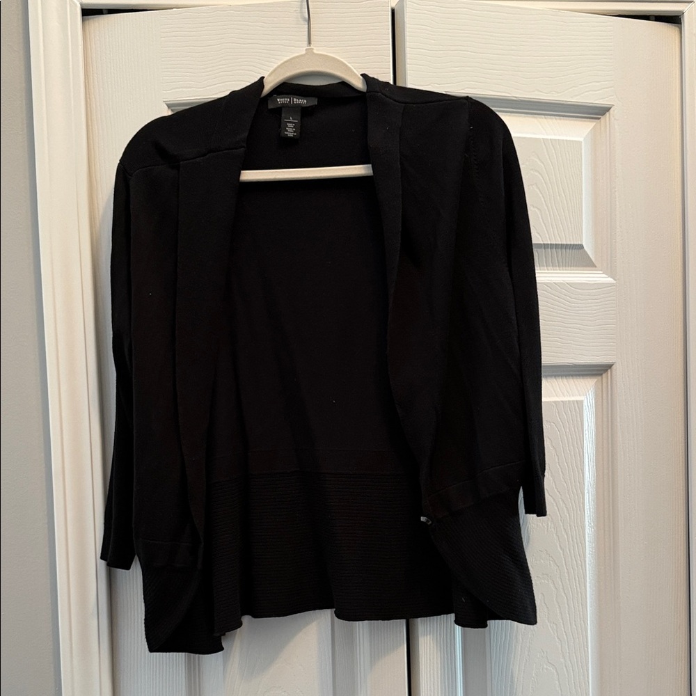 White House Black Market Classic Black Sweater